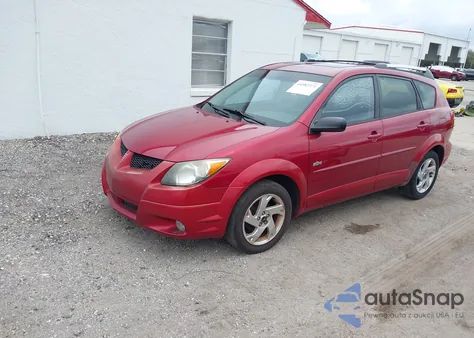 2003 Pontiac Vibe Gt from USA, damaged, VIN 5Y2SN64L03Z405938